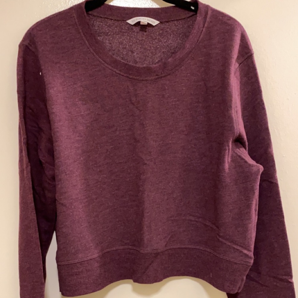 Victoria secret cropped crew neck